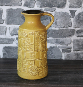 BAY Vase / 256-25 / NARVIK / 1960-1970er Jahre / WGP West German Pottery / Keramik / Design Bodo Mans